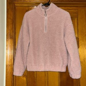 Sherpa feel jacket ambiance outerwear